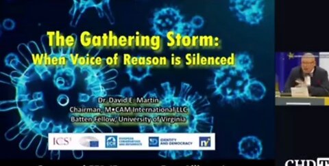 💣💥Dr David Martin at EU Parliament - [Coronavirus] Truths