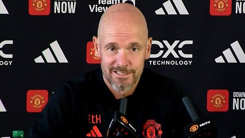 'We have chosen a striker and we are REALLY HAPPY with our choice' | Erik ten Hag | Man Utd v Wolves