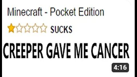Worst Reviews On Amazon #1 (Minecraft Edition)