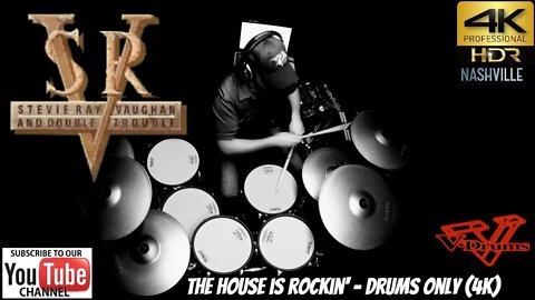 Stevie Ray Vaughan & Double Trouble - The House Is Rockin' - Drums Only