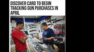 Don’t Buy A Gun With A Credit Card