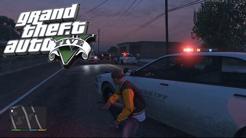 GTA 5 Crazy Police Pursuit Driving Police car Ultimate Simulator chase #35