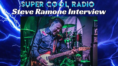 Steve Ramone Super Cool Radio Interview