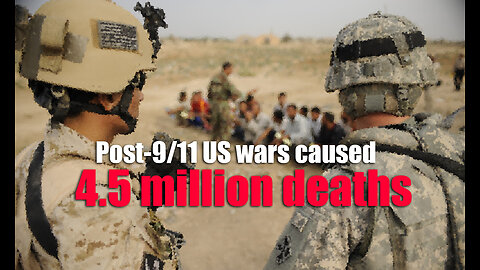 Post-9/11 US Wars Caused At Least 4.5 Million Deaths