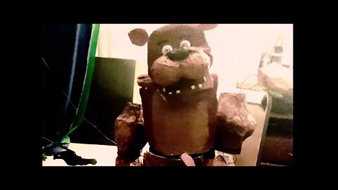 Official Freddy Fatbear Animatronic Demo ! (Handcrafted Freddy Fazbear animatronic)