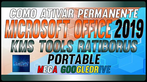KMS Tools Ratiborus Portable - How to Activate Microsoft Office 2019 Permanent (Two Methods)