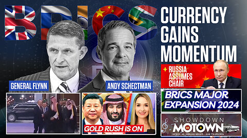 BRICS | General Flynn & Andy Schectman | BRICS | The Collapse of the Dollar...Little By Little Since 1971...Then All At Once...Is De-Dollarization Happening NOW?! Are CBDCs Around the Corner? What Are Bail-Ins? TimeToFreeAmerica.com/BricsMap