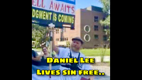 Daniel Lee lives sin free..