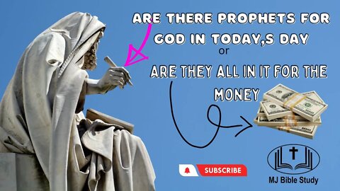 Are There Prophets for God in todays day or are they all in it for the money