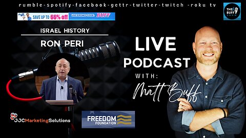 Ron Peri - Matt Buff Show - Israel History
