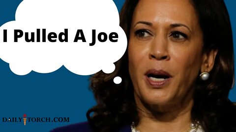 Kamala Had a Joe Moment