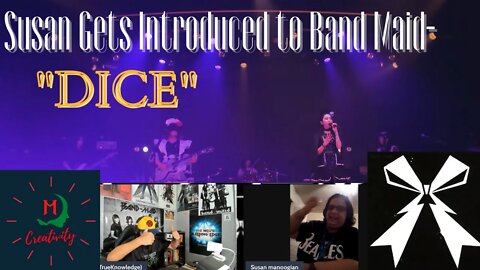 Introducing Susan to Band Maid's "Dice"!! Video Reaction Collab Series of Band Maid!!