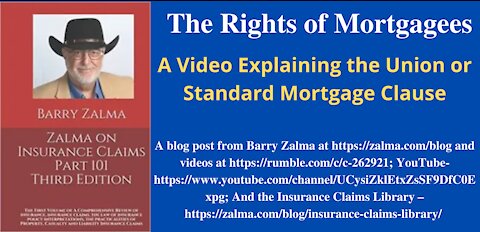 The Rights of Mortgagees