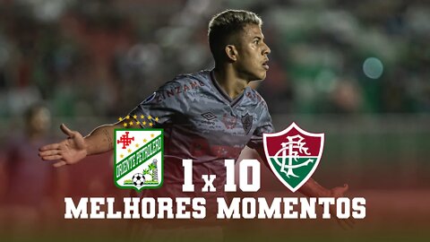 ORIENTE PETROLERO 1X10 FLUMINENSE | CONMEBOL SUDAMERICANA 2022 | MELHORES MOMENTOS