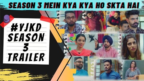 Yaar Jigree Kasuti Degree season 3 Trailer - YJKD Season 3 Trailer - Season 3 #YJKD Trailer