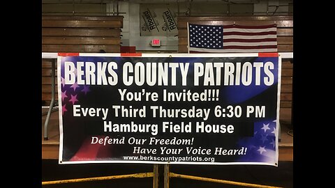 Ken Matthews Spoke at Berks County Patriots Meeting - March 16, 2023