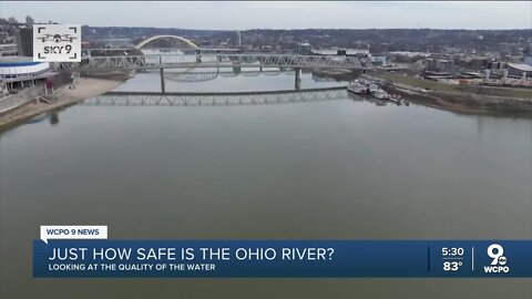 How safe is swimming in the Ohio River?
