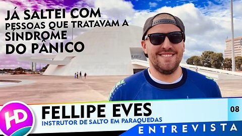 Entrevista com Fellipe Eves, Instrutor de Paraquedas em Salto Duplo