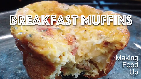 Breakfast Muffins 🧁 | Making Food Up