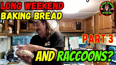 08-03-23 | Long Weekend Baking Bread And Raccoons? | Part 3