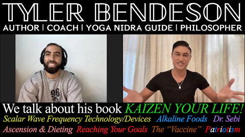 INTERVIEW: Meet Tyler Bendeson—We Talk Scalar Wave Frequency Technology/Devices and Crystal Healing, Alkaline Foods, Dr. Sebi, Ascension & Dieting, Reaching Your Goals, The “Vaccine”, Patriotism, and Tyler’s New Book! (5/31/22)