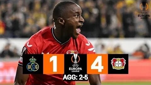 Bayer Leverkusen 4(5) - 1(2) USG UEFA Europa League QF 2nd Leg