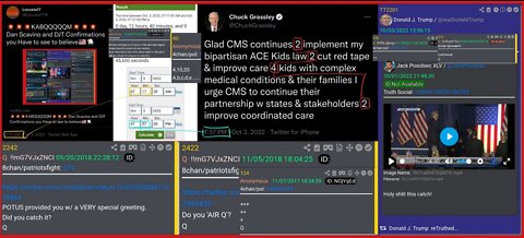 💥💥💥KABQQQQQM💥💥💥Part2! Dan Scavino, DJT, Grassley Confirmations you Have to see to believe🇺🇲🦅
