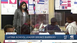Latina school leader breaks barriers