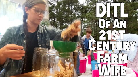 DITL Of An 21st Century Farm Wife | Prepping & Gardening | EASY LAZY CHEAP CONTAINER GARDEN!