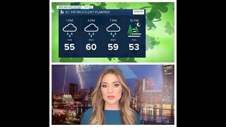 STEVIE’S SOGGY SCOOP: Rain showers linger throughout St. Patrick's Day