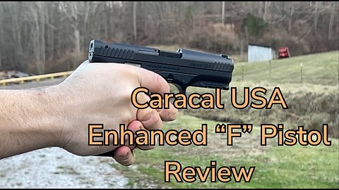 Caracal Enhanced F pistol review