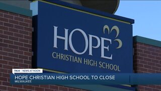 Hope Christian High School to close