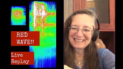 LIVE - Schumann Resonance RED WAVE ENERGY - Chart Talk + Astrology Chart for this Wave!!