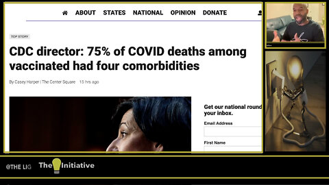 CDC DIRECTOR: 75% OF 🦠 DEATHS AMONG 💉 HAD FOUR COMORBIDITIES