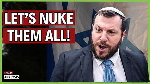 Israeli minister: nuking Gaza is an option