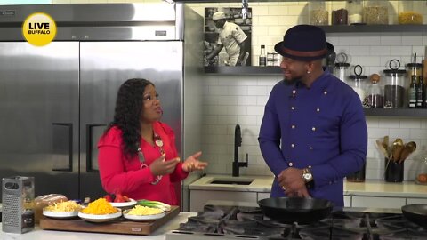 Celebrity Chef Darian Bryan guest co-hosts today's AM Buffalo