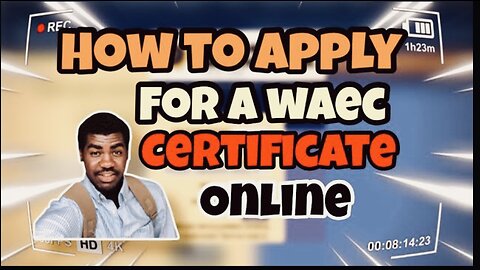 "Step-by-Step Guide Applying for WAEC Certificate Online"(PC)#waec #wassce #certificate