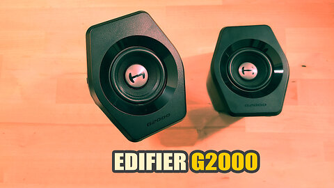 Edifier G2000 Gaming Speakers: Overview