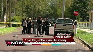 1 dead, 1 injured in double shooting in St. Pete