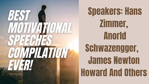 Experience a surge of motivation with this incredible speech compilation!