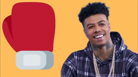 Rapper Blueface Goes Face-To-Face With TikTok Star Ahead Of Boxing Match