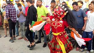 Lady Lakhe Dance in Dang Nepal | Nepali Cultural Dance