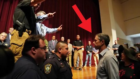 YOU SICK SON OF A B*TCH!: Chaos Ensues as Radical Leftist Beto O'Rourke Crashes Abbott's Briefing!