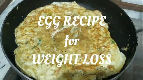 Omelette Recipe | Egg Mushroom Omlette Recipe For Weight Loss - Healthy Breakfast Recipe