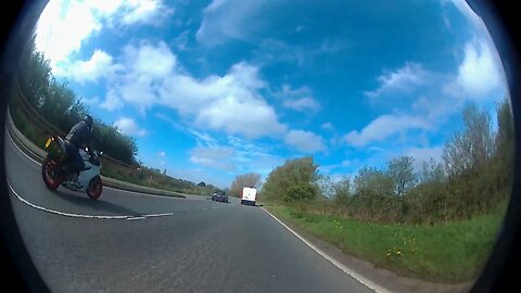 #overtake, 060424, , #biker, #spring #ride, #moors, #dashcam,