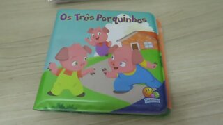 Banho divertido II: Os três porquinhos - Livro de Banho