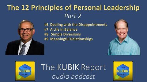 The 12 Principles of Personal Leadership - Part 2