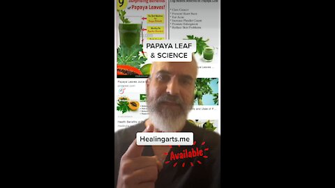 Papaya Leaf & Science