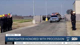 First responders pay respects to fallen San Luis Obispo firefighter