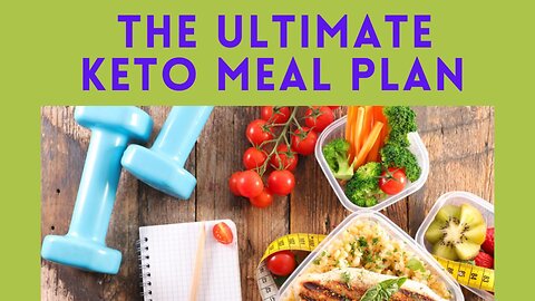 Introducing the Ultimate Keto Meal Plan - Your Path to a Healthier, Happier You!